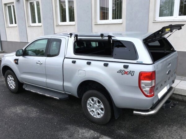 Hardtop Aeroklas mit Aufklappfenster-Zentralverriegelung- Ford Ranger Extracab/Supercab 2012-