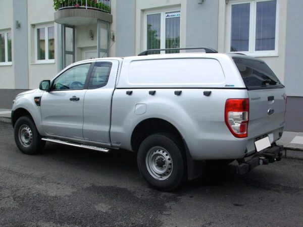 Aeroklas Commercial Hardtop mit Ausstellfenster-Zentralverriegelung-Ford Ranger 2012- Extracab/Supercab