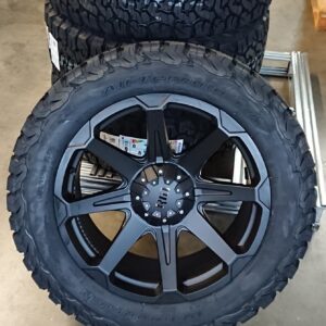 20" Alufelge RID R05 schwarz matt TÜV Ranger / RAM / Hilux - Landcruiser / Pajero - L200 - Fullback / D-Max