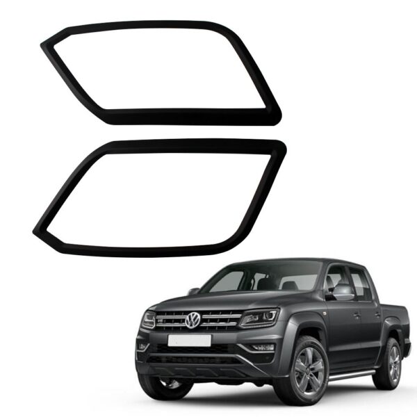 Scheinwerfer Abeckungen schwarz - VW Amarok 2010-/2016-