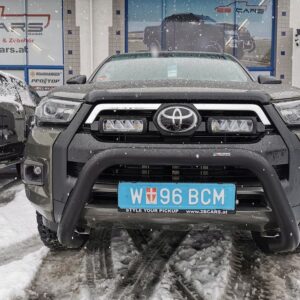 Rammschutz / Bullbar / Personenschutzbügel - schwarz -EU-Front Bar, 76 mm - Hilux 2020-