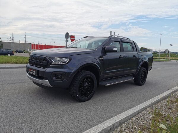 Kotflügelverbreiterung City Grau BJ9 Ford Ranger 2019- mit PDC