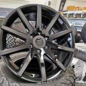 20" DIRT D54 Alufelge 9x20J 6x139,7 ET25 Gloss Black - TÜV