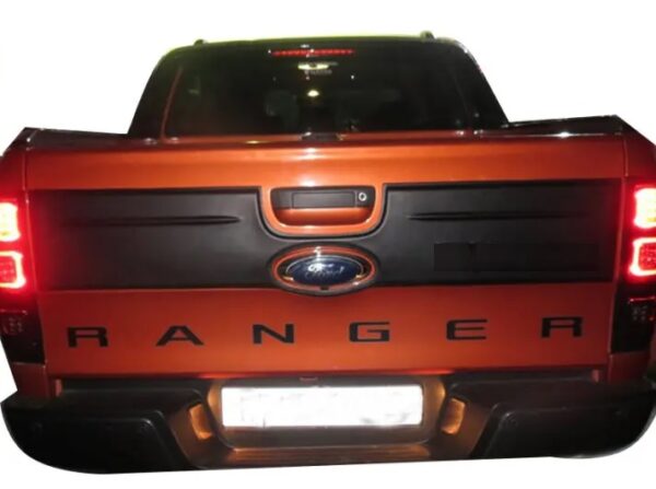 Abdeckung Heckklappe oben Ford Ranger und Raptor