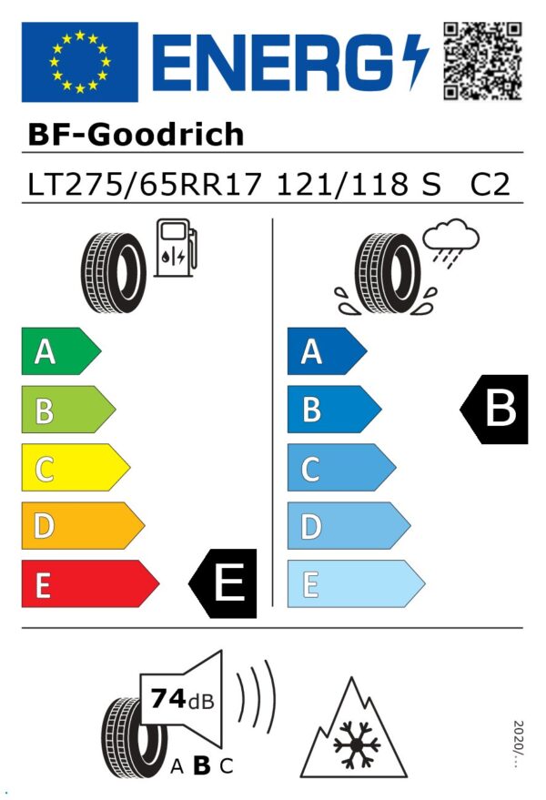 275/65R17" BfGoodrich Ko2 A/T Reifen