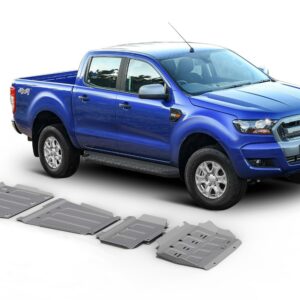 6mm Alu Unterfahrschutz Set - Ford Ranger