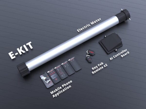 E-Kit Deluxe - Upgrade auf Electric Tesser Laderaumrollo