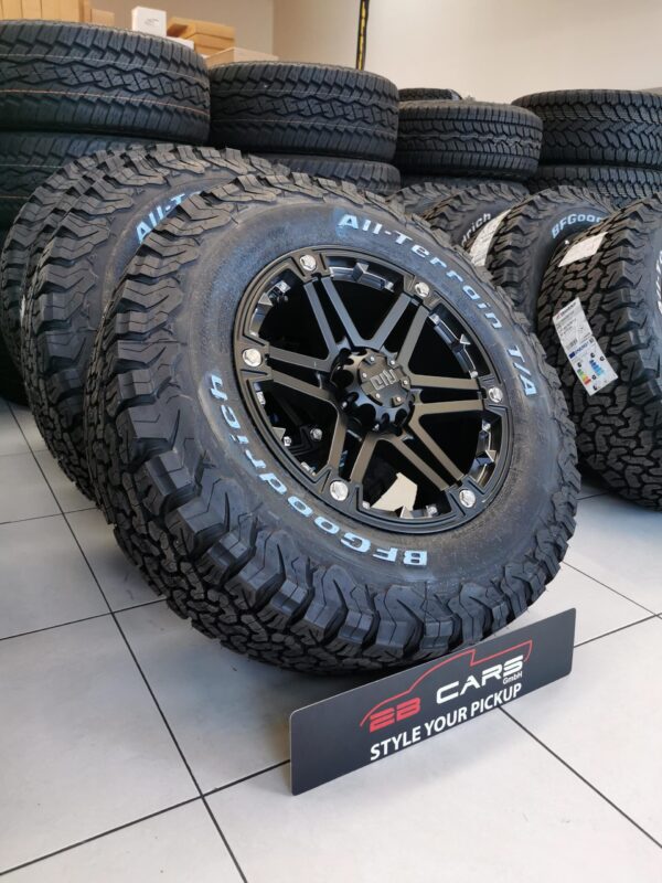 18" Räder RID R01 - 285/65R18" BfGoodrich Ko2 Raptor & Ranger