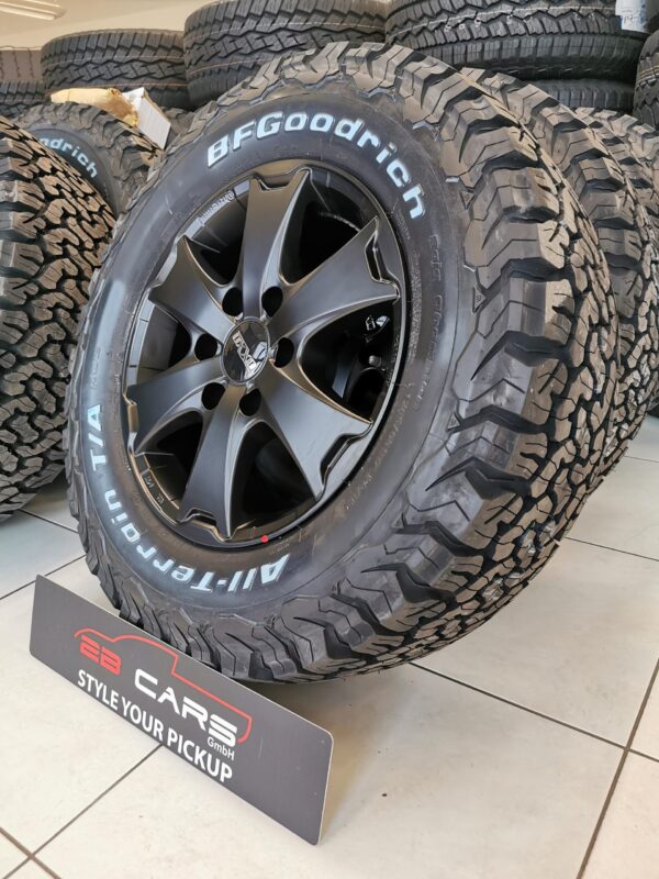 17" Räder OXXO 265/65R17" BfGoodrich Ko2 - Toyota Hilux