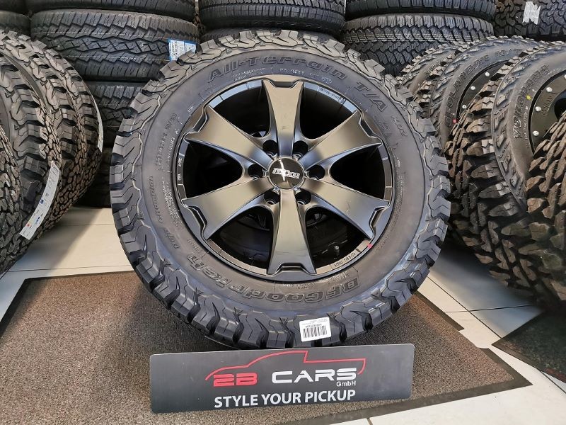 18" Räder OXXO 265/60R18 BfGoodrich K02 A/T - Toyota Hilux - TÜV