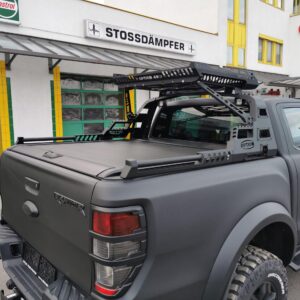 Rollbar u. Roofrack - Option V1 - Ranger / Raptor / Hilux / L200 / Fullback