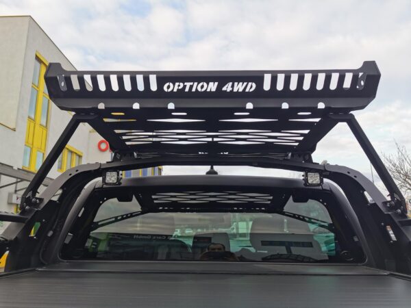 Rollbar u. Roofrack - Option V1 - Ranger / Raptor / Hilux / L200 / Fullback