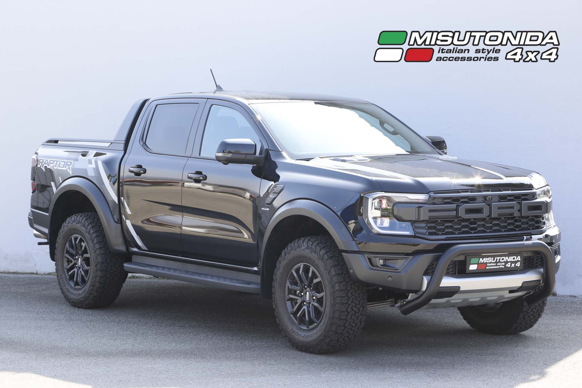 Rammschutz / Bullbar / Personnenschutzbügel- schwarz - Ford Raptor 2023-