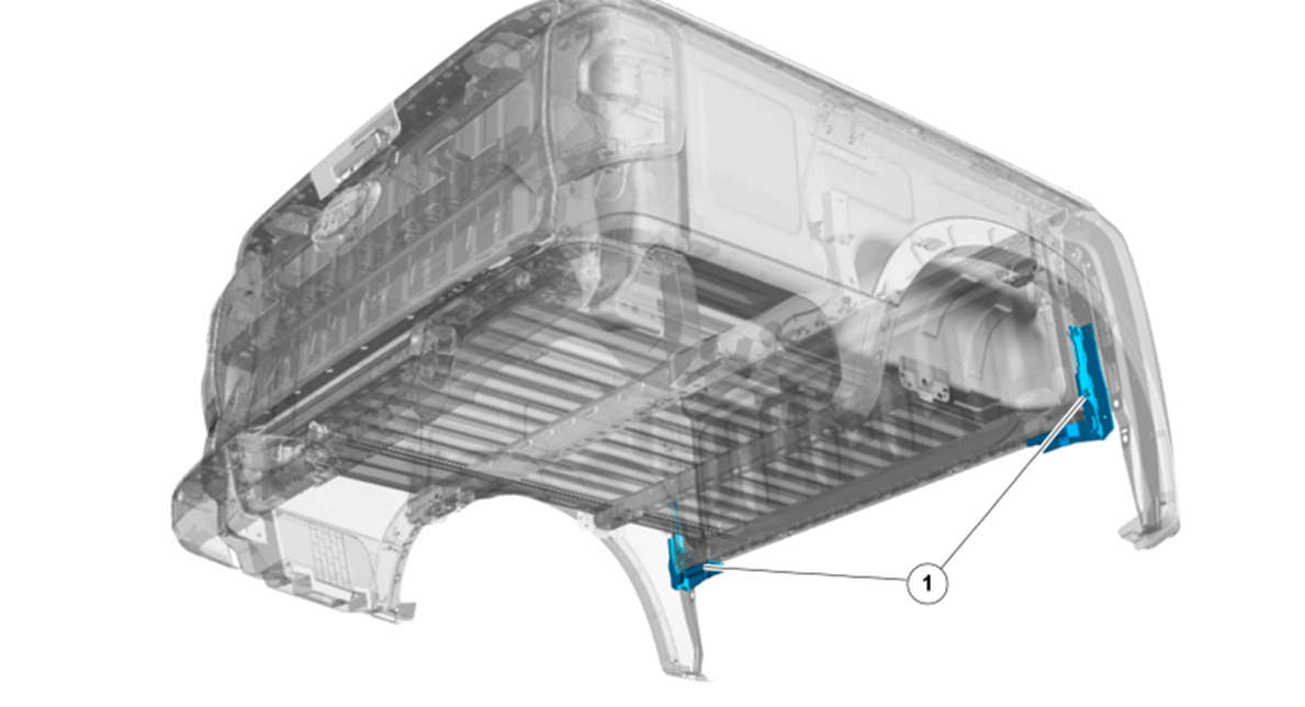 J-Brace Verstärkungshalterungen - P703 Ford Ranger 2023-