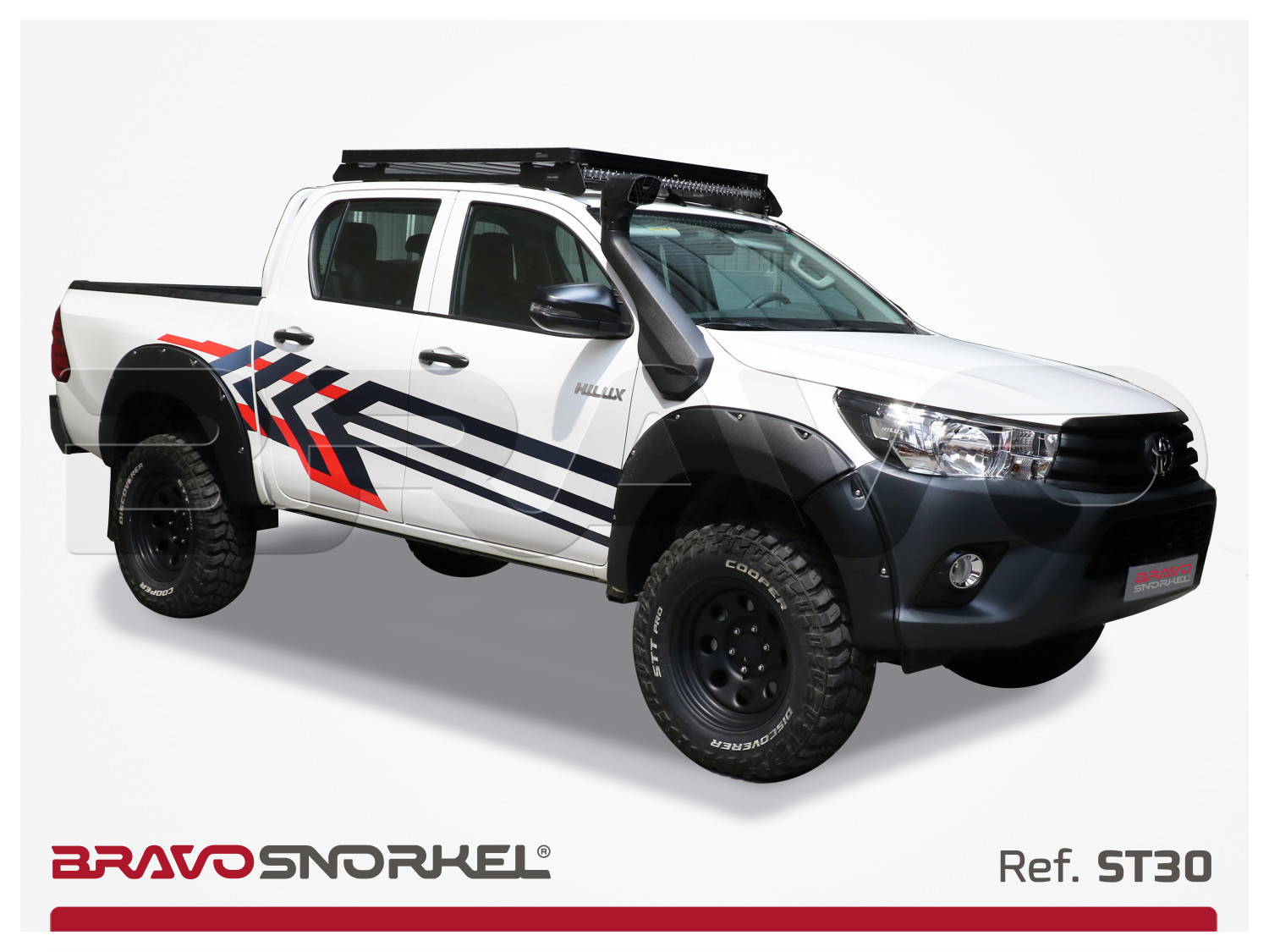 Bravo Snorkel Ansaugschnorchel Toyota Hilux 2016- ST30