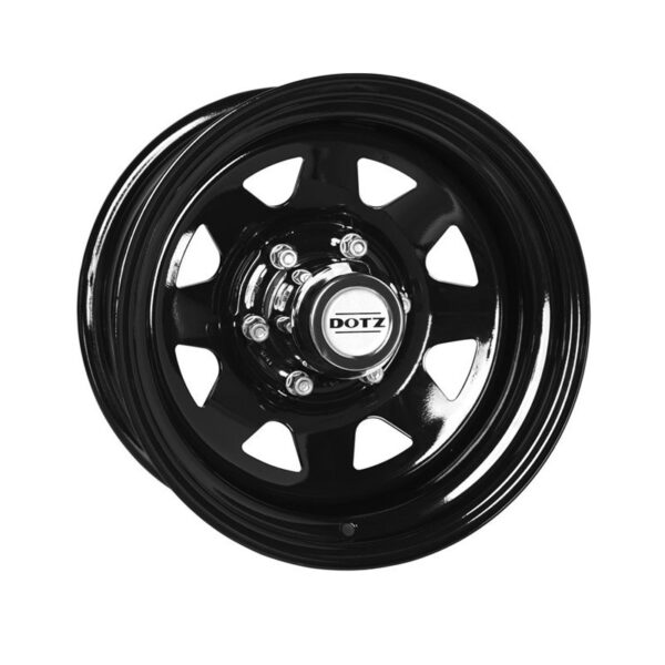 15" Dotz Dark 6Jx15" ET0 5x139,7 Jimny - TÜV