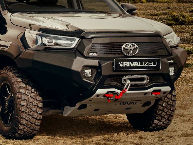 Rival Alu Stoßstange, vorne - Toyota Hilux 2020-