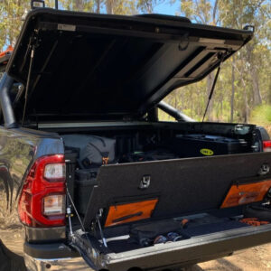 Heckklappen-Depot / Box / Stauraum für Toyota Hilux 2016- / 2020-