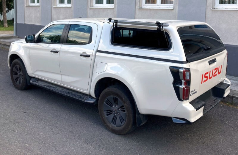 Aeroklas Stylish Hardtop - seitliche Aufklappfenster - Isuzu D-Max D/C 2020-