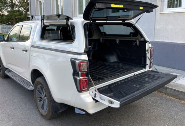 Aeroklas Stylish Hardtop - seitliche Aufklappfenster - Isuzu D-Max D/C 2020-