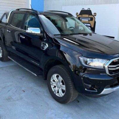 Dachreling – Längsträger Set Ford Ranger und Raptor – schwarz