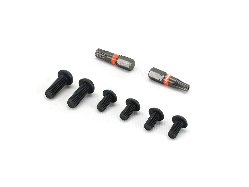 Lazer Lamps Diebstahlschutz-Set für Glide Nummernschildhalterung