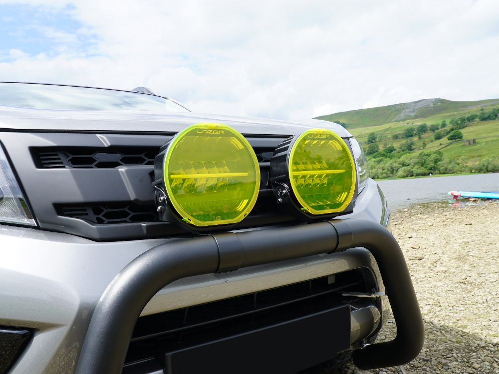 Lazer Lamps Vorsatzlinsen für Sentinel 9" - Amber Linse – Bild 2