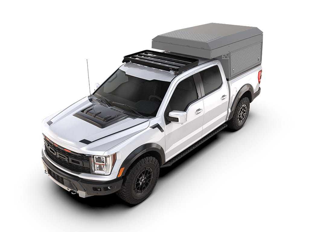 Ford F-150 Super Crew (2009 – Heute) Truck Camper Slimline II Dachträger Kit / Flaches Profil Kurz