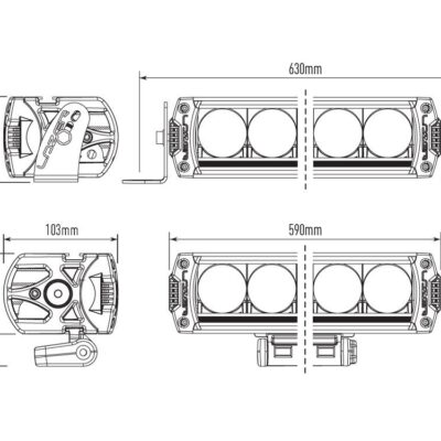 Lazer Lamps Triple-R 1250 Smartview