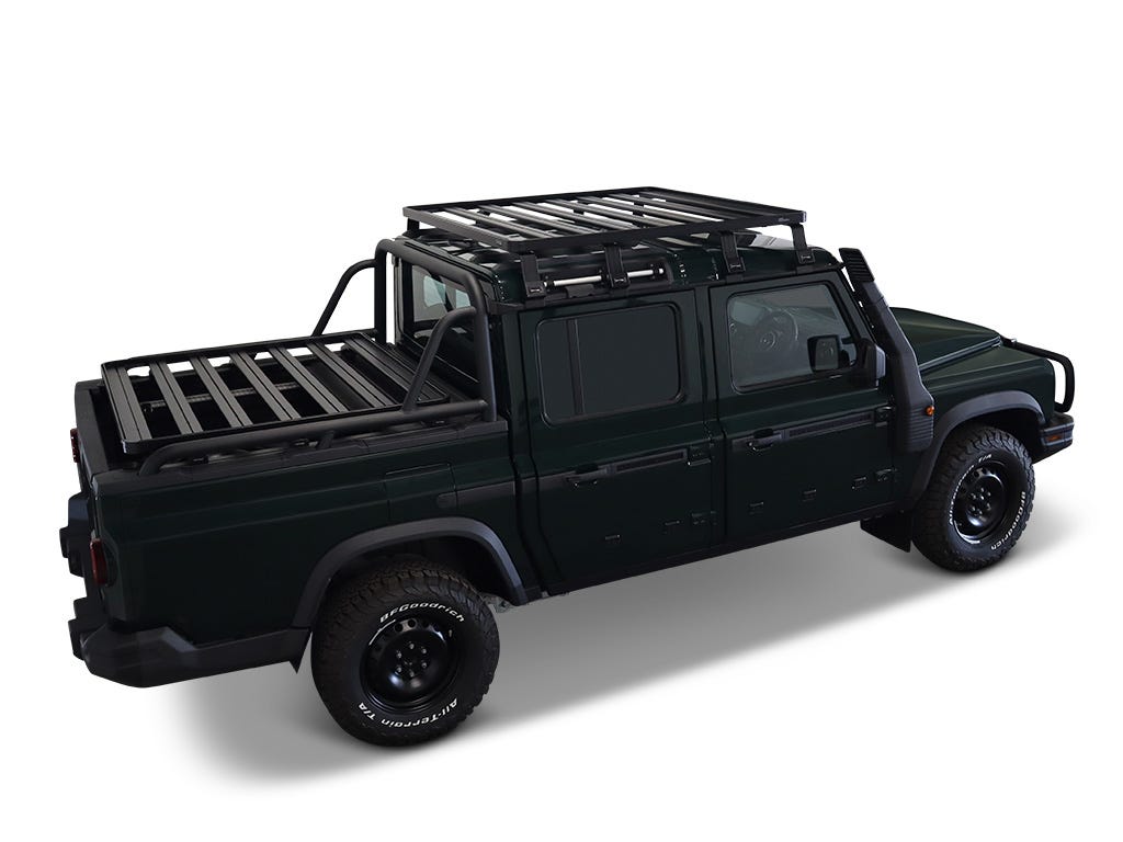 Ineos Grenadier Quartermaster (2023 – Heute) Roller Tonneau Cover Slimline II Ladeflächenträger Kit