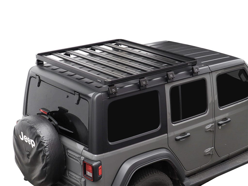 Jeep Wrangler 4xe (2021 – Heute) Slimline II 1/2 Dachträger Kit / Hoch