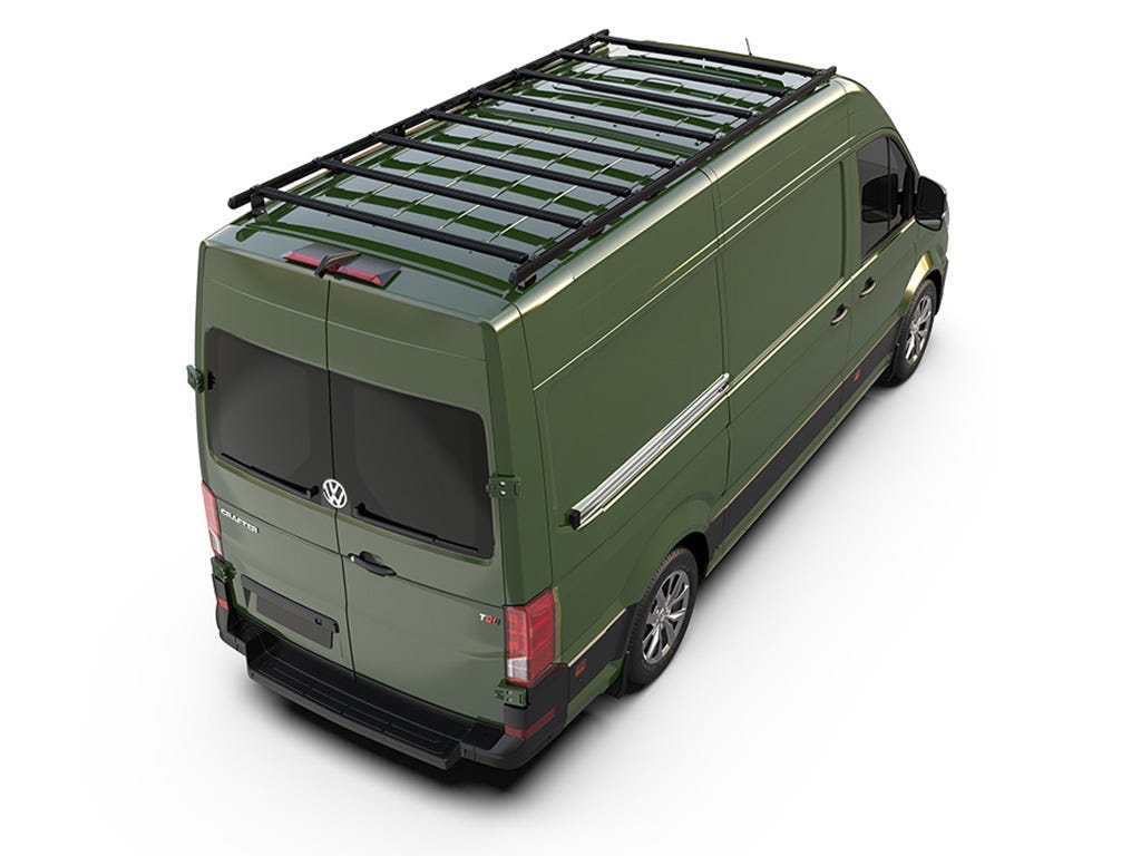 Volkswagen Crafter (L3H2 / MWB / Standard Dach) (2017 – Heute) Slimpro Dachträger Kit