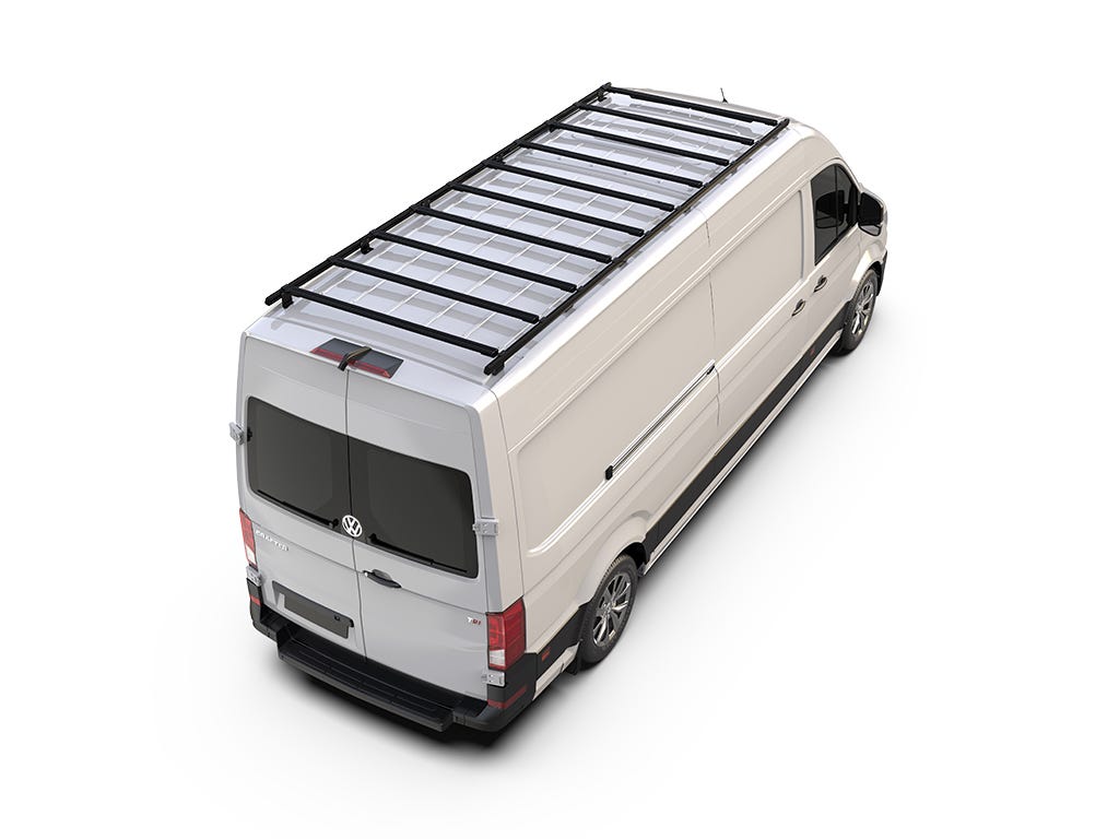 Volkswagen Crafter (L4H2 / MWB / OEM Schiene) (2017 – Heute) Slimpro Dachträger Kit