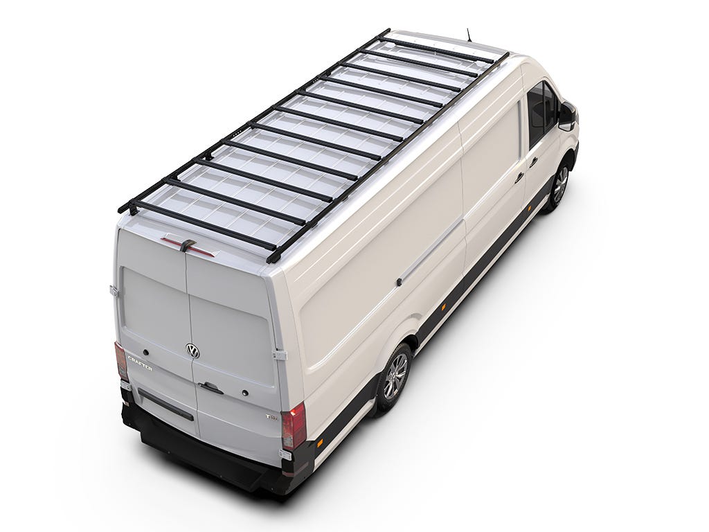 Volkswagen Crafter (L5H2 / LWB Maxi / Standard Dach) (2017 – Heute) Slimpro Dachträger Kit