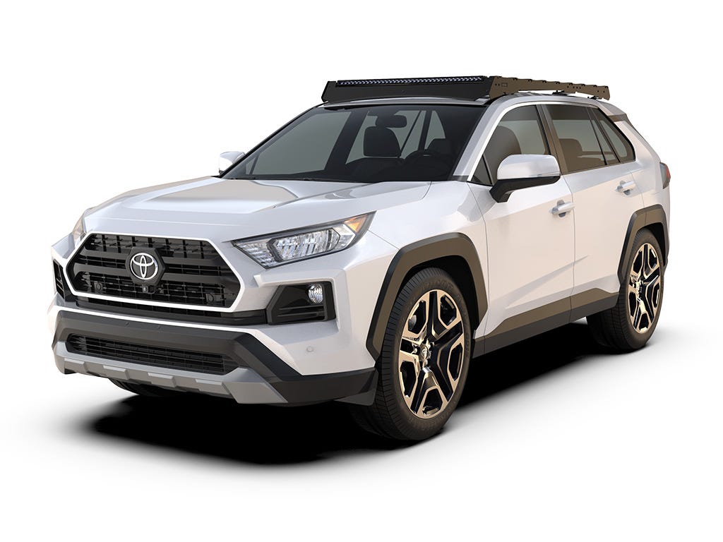 Toyota Rav4 (2019 – Heute) Slimsport Dachträger 40in Zusatzscheinwerfer Windschutzverkleidung – von Front Runner