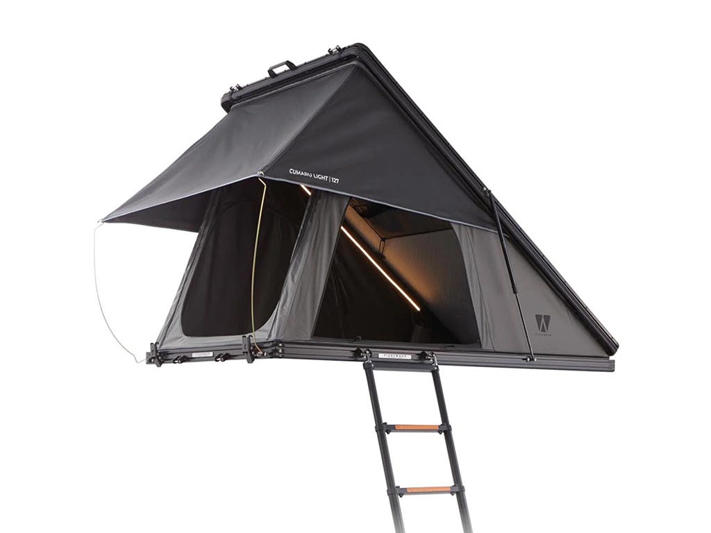 Alu Triangle Hartschalen Dachzelt CUMARU LIGHT 127 ECO