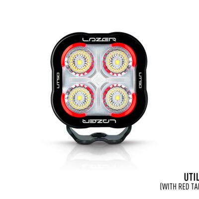 Lazer Lamps Utility-50 Red-Tail Light with Beacon – mit Warnlicht und roten Licht