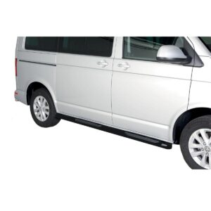 Trittbretter / Schwellerrohre Schwarz für Volkswagen T6.1 (ab 2019) – kurzer Radstand