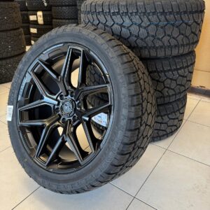 Aluräder Fuel Flux Blackout 22" Radar Renegade AT5 - Ford Ranger 2019+ / Ranger & Amarok 2023+