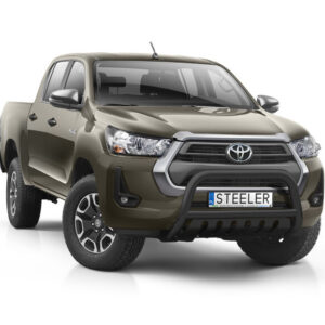 Frontschutzbügel schwarz / EC/EG/TÜV mit Blech - Toyota Hilux 2021+