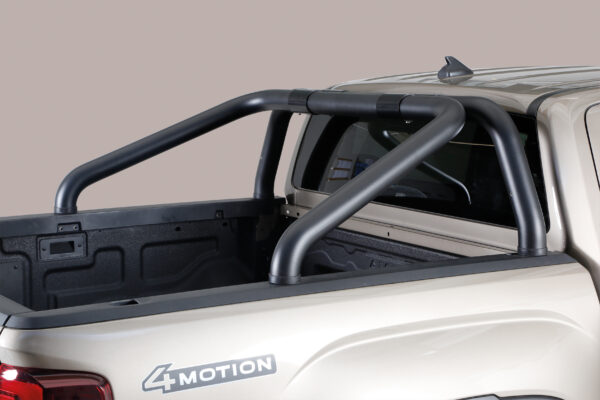 Misutonida Edelstahl poliert Rollbar RLD521IX für VW Amarok ab 2023 – Hochwertiger Überrollbügel für sportliches Design und Schutz
