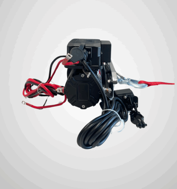 Elektrische Seilwinde Atcro 50 Meter Seillänge - F3500L 1,5t - Synthetic – Bild 2