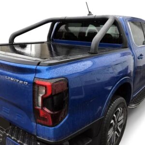 Misutonida Überrollbügel in schwarz für Real Truck/Mountain Top Rollo - Ford Ranger/VW Amarok 2023-