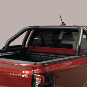 Misutonida Edelstahl poliert Rollbar ROLSK525IX für Ford Ranger ab 2023 – Hochwertiger Überrollbügel für sportliches Design und Schutz