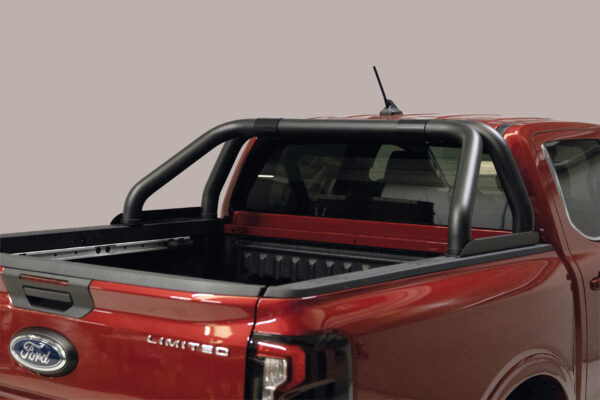 Misutonida Edelstahl poliert Rollbar ROLSK525IX für Ford Ranger ab 2023 – Hochwertiger Überrollbügel für sportliches Design und Schutz