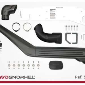 Bravo Snorkel Ansaugschnorchel für Ford Ranger Raptor Benzin 2023-