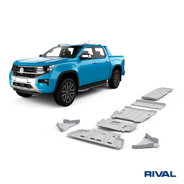 Unterfahrschutz/Skidplate-SET 6mm für Ford Ranger 2022-/VW Amarok 2023-/Diesel – Bild 3