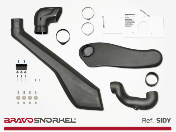 Bravo Snorkel Ansaugschnorchel für Isuzu D-Max mit LED 2020- – Bild 2