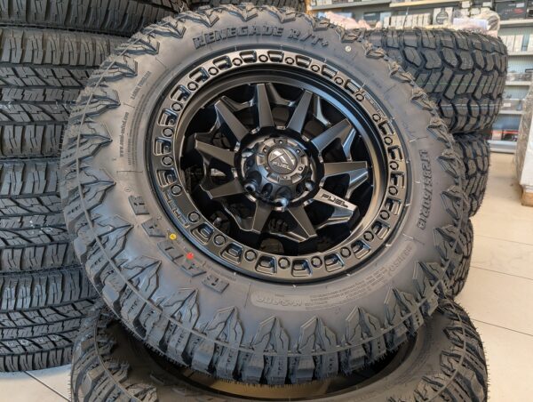 18" Aluräder SET – Fuel Covert mit 285/60R18 Radar R/T – Ford Ranger – VW Amarok