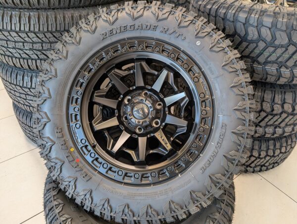 18" Aluräder SET – Fuel Covert mit 285/60R18 Radar R/T – Ford Ranger – VW Amarok – Bild 4